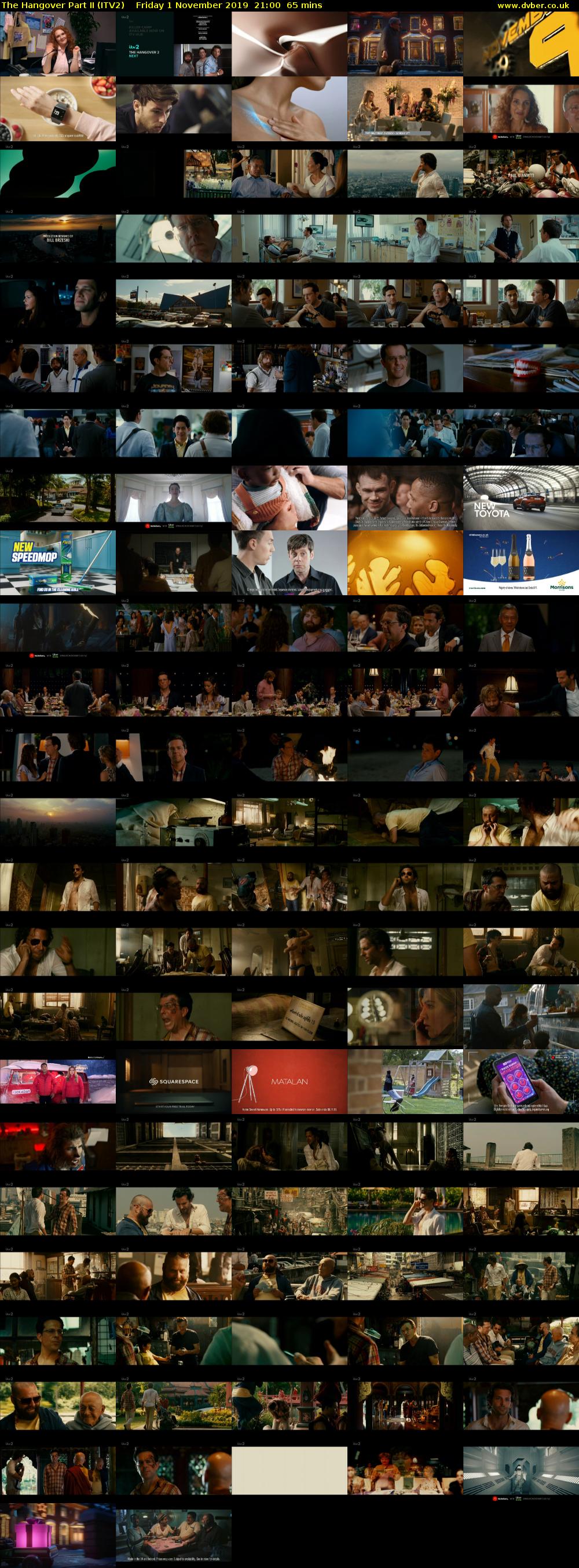 The Hangover Part II (ITV2) Friday 1 November 2019 21:00 - 22:05