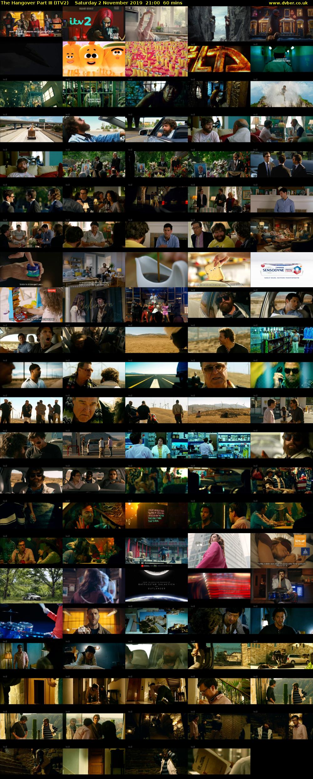 The Hangover Part III (ITV2) Saturday 2 November 2019 21:00 - 22:00