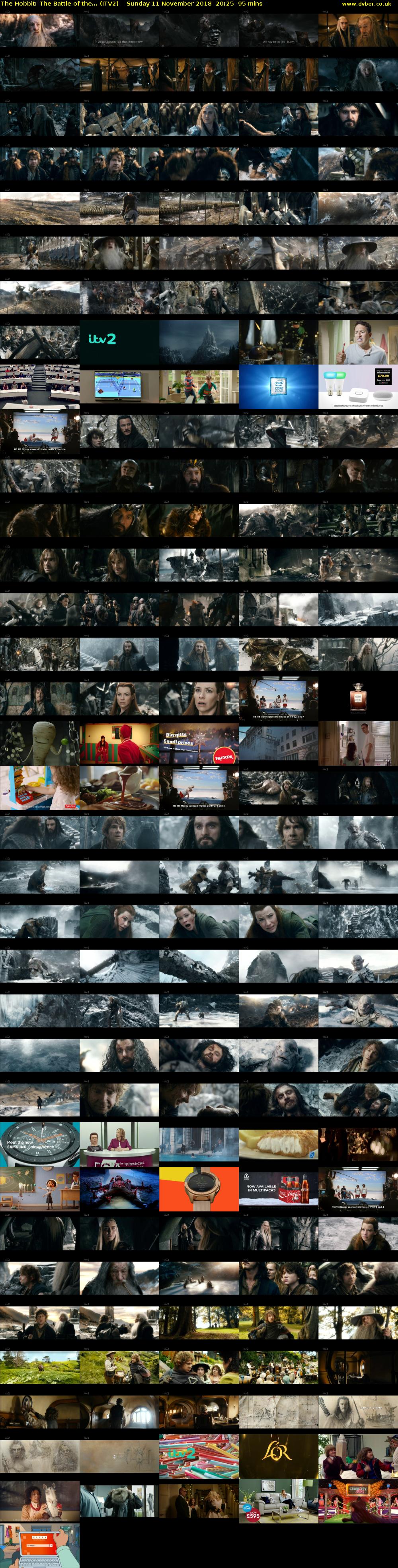 The Hobbit: The Battle of the... (ITV2) Sunday 11 November 2018 20:25 - 22:00