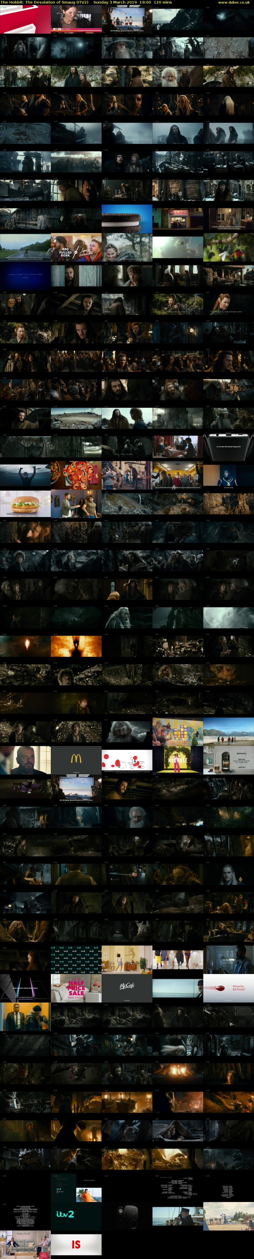The Hobbit: The Desolation of Smaug (ITV2) Sunday 3 March 2019 19:00 - 21:00
