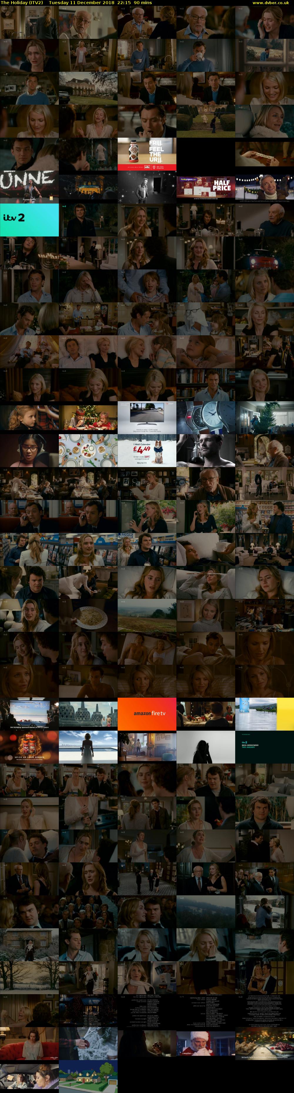 The Holiday (ITV2) Tuesday 11 December 2018 22:15 - 23:45