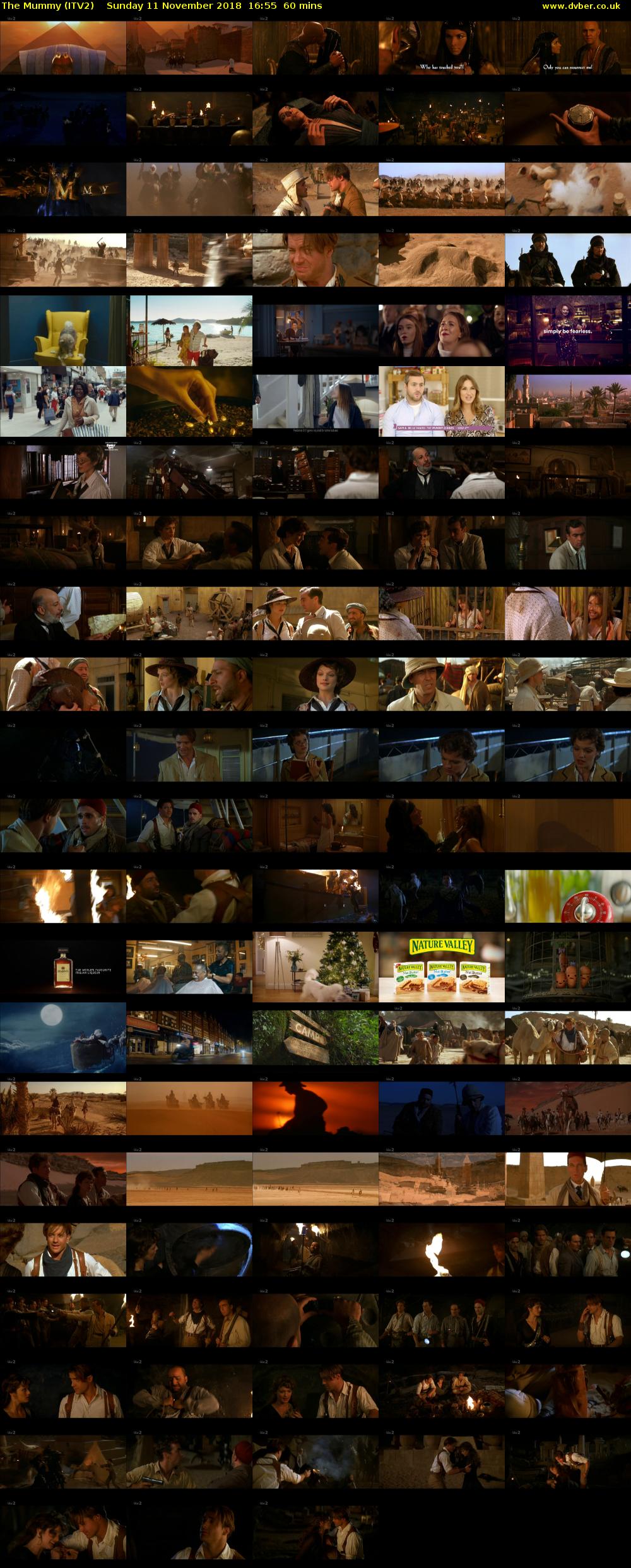 The Mummy (ITV2) Sunday 11 November 2018 16:55 - 17:55