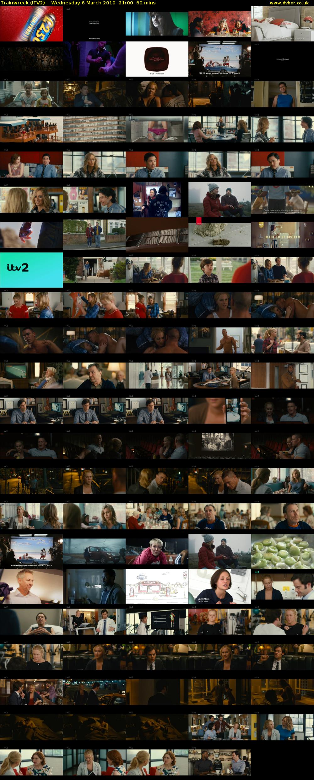 Trainwreck (ITV2) Wednesday 6 March 2019 21:00 - 22:00
