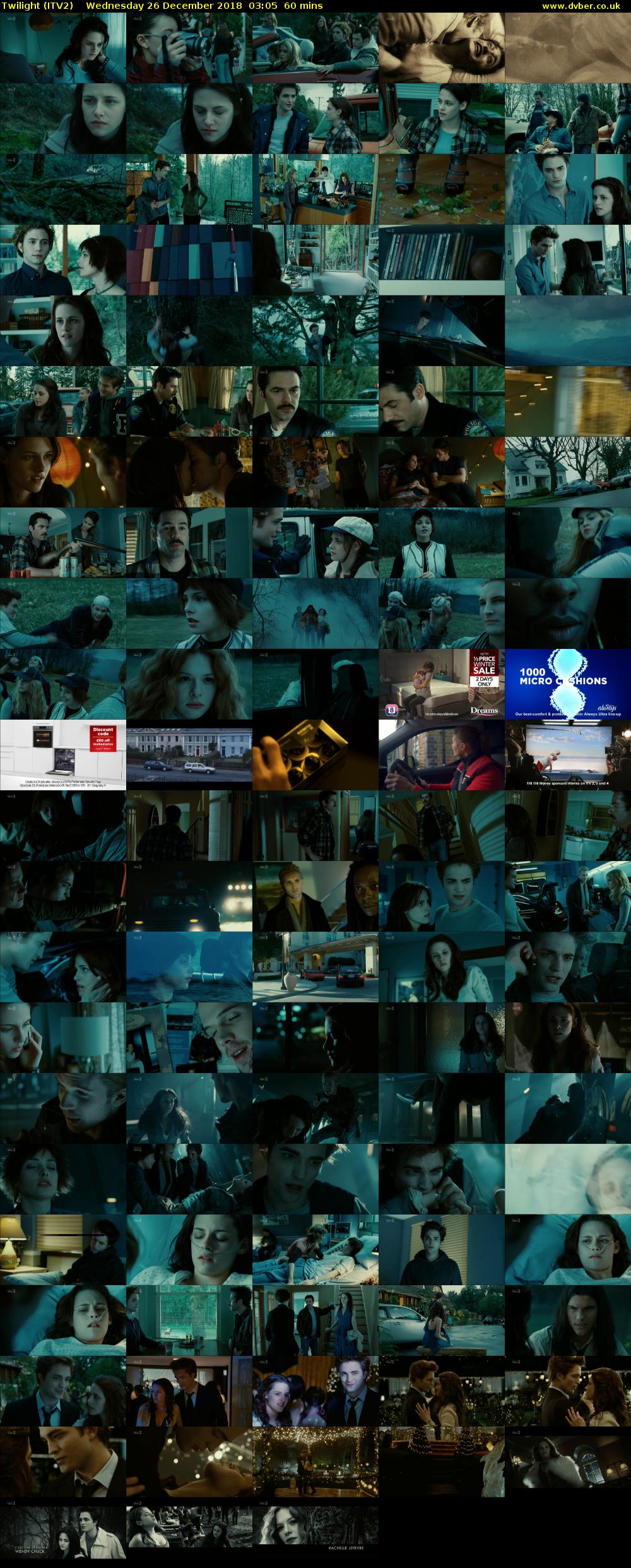 Twilight (ITV2) Wednesday 26 December 2018 03:05 - 04:05