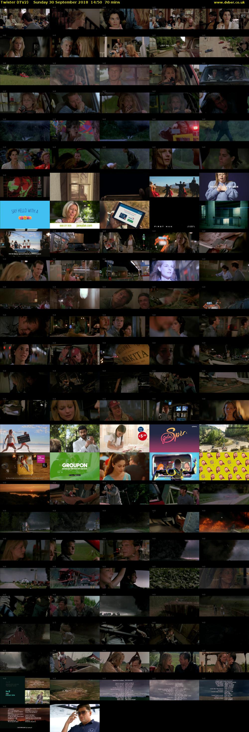 Twister (ITV2) Sunday 30 September 2018 14:50 - 16:00