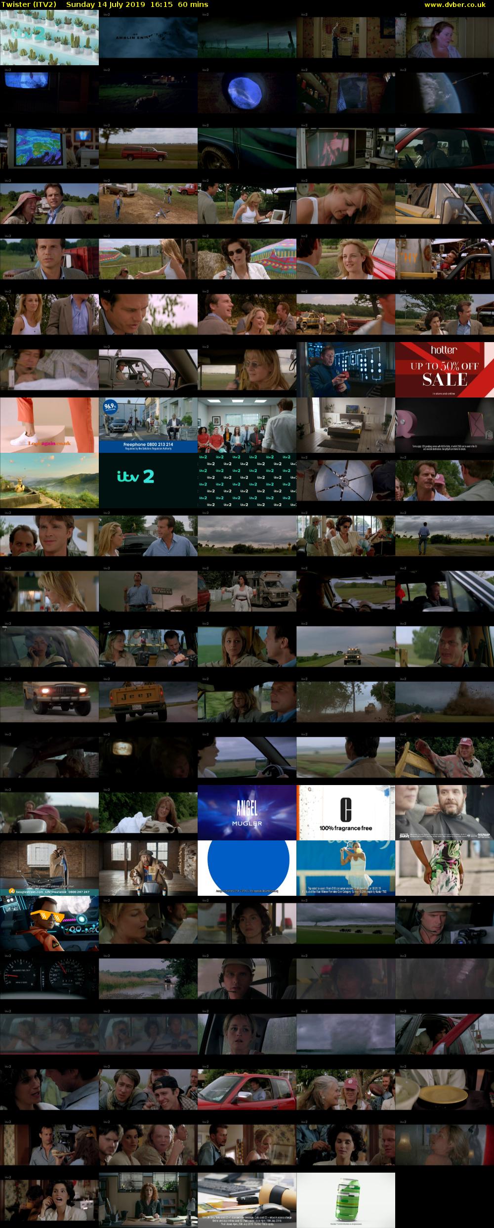 Twister (ITV2) Sunday 14 July 2019 16:15 - 17:15