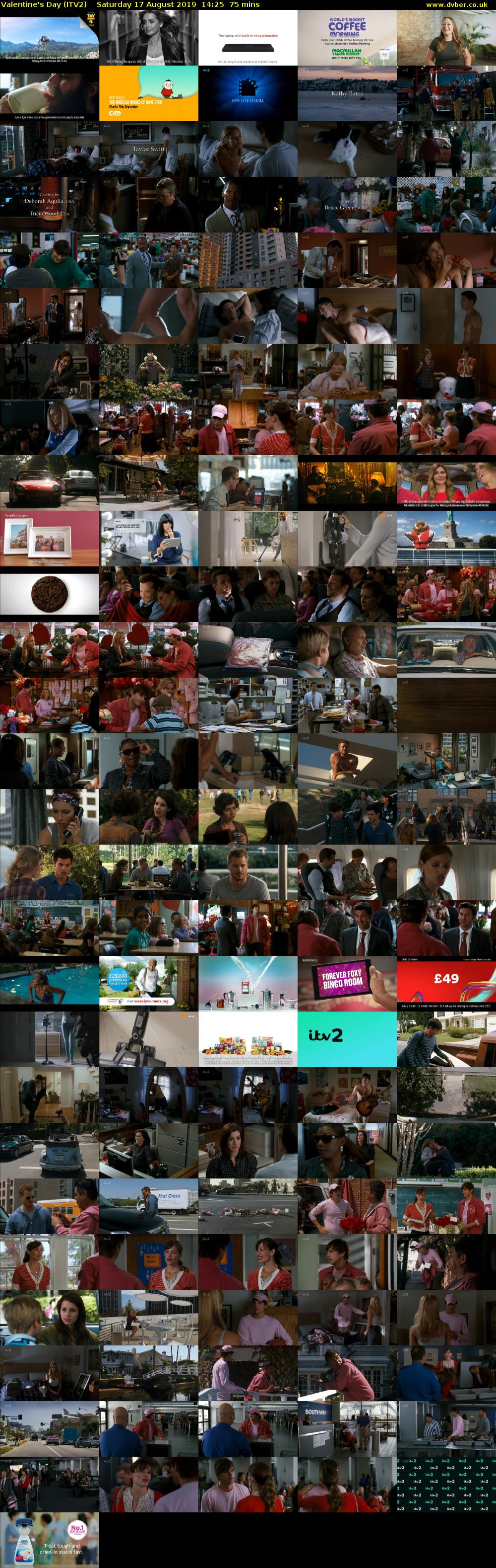 Valentine's Day (ITV2) Saturday 17 August 2019 14:25 - 15:40