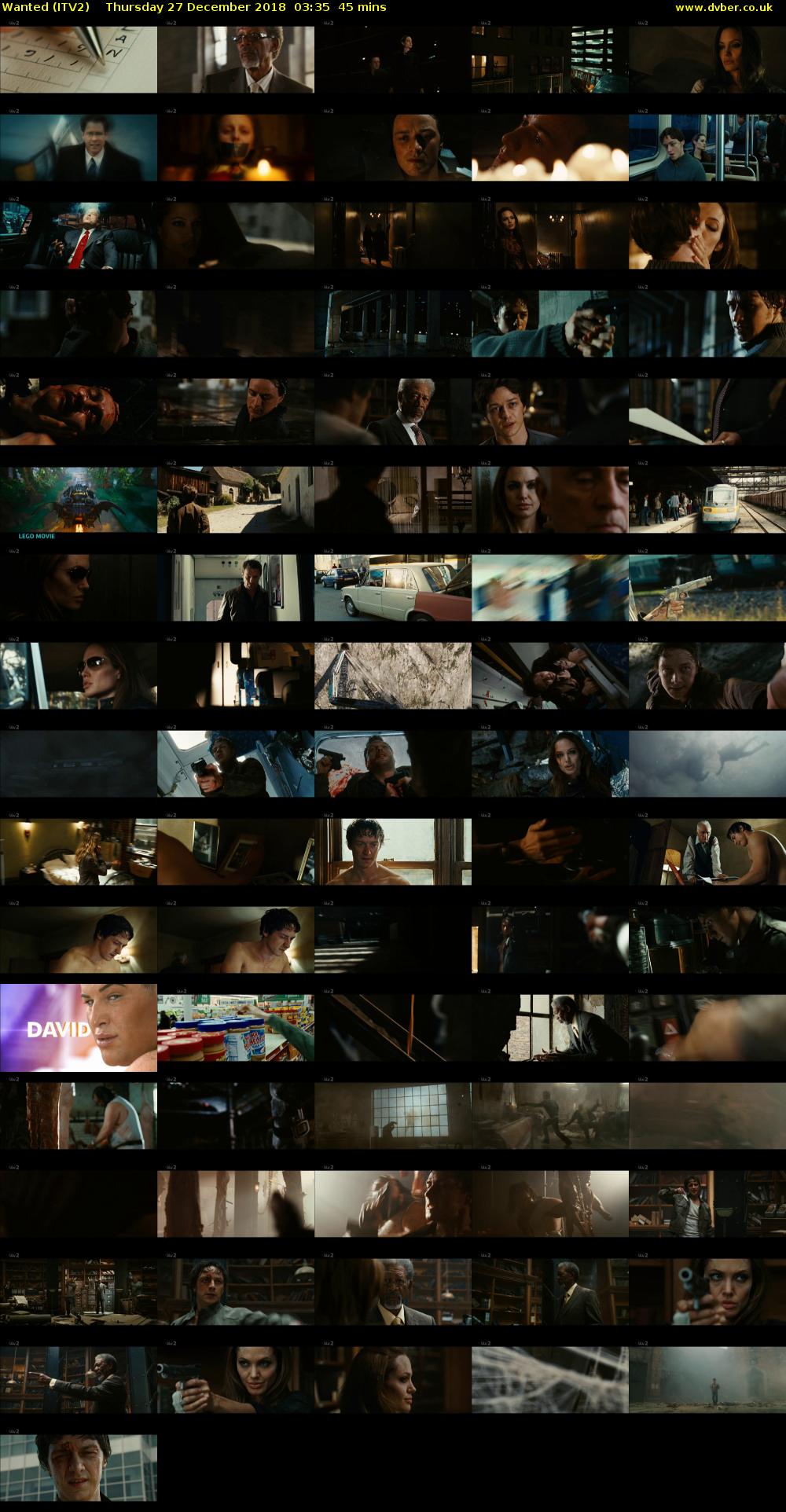 Wanted (ITV2) Thursday 27 December 2018 03:35 - 04:20