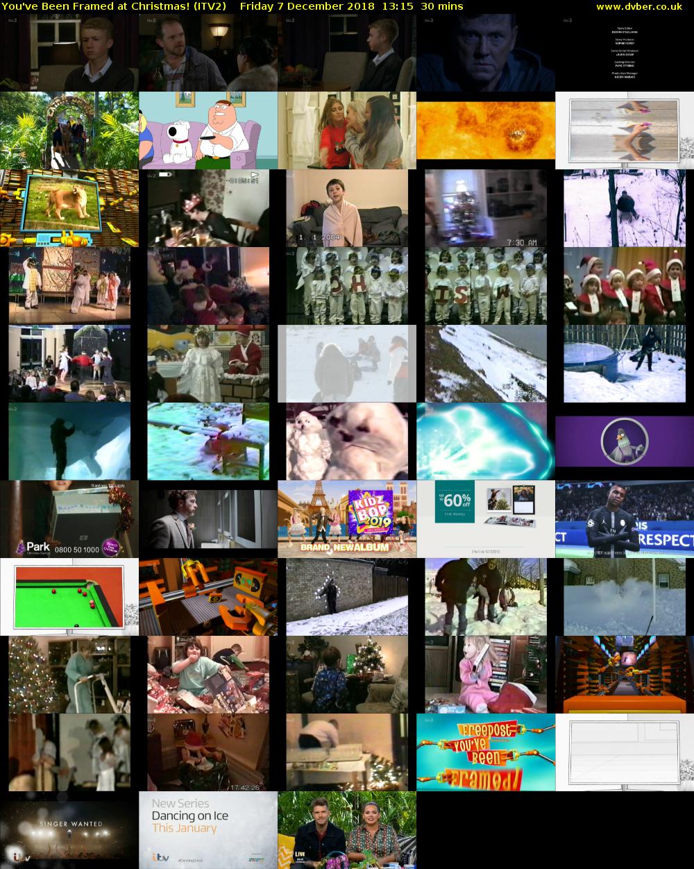 You've Been Framed at Christmas! (ITV2) Friday 7 December 2018 13:15 - 13:45