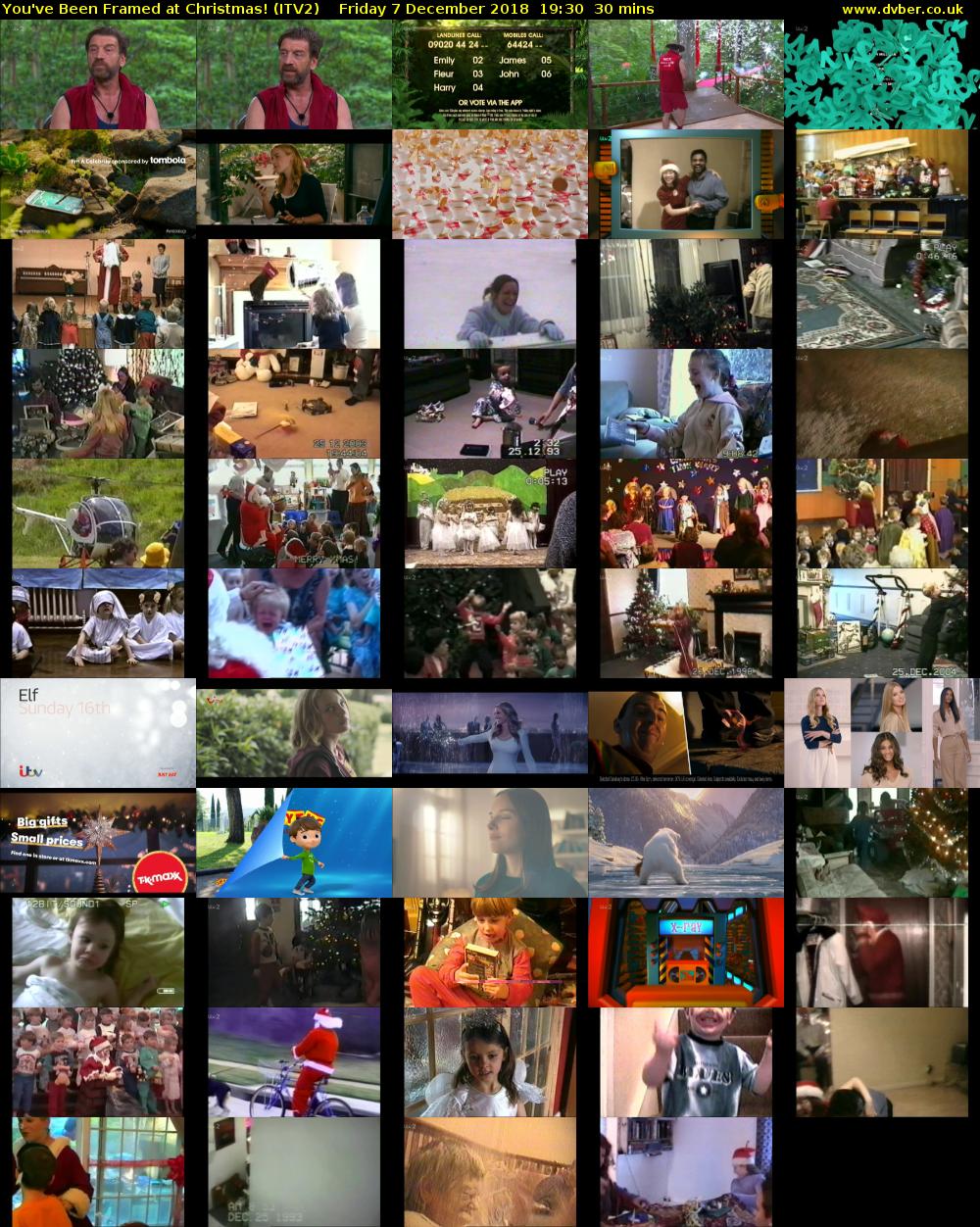 You've Been Framed at Christmas! (ITV2) Friday 7 December 2018 19:30 - 20:00