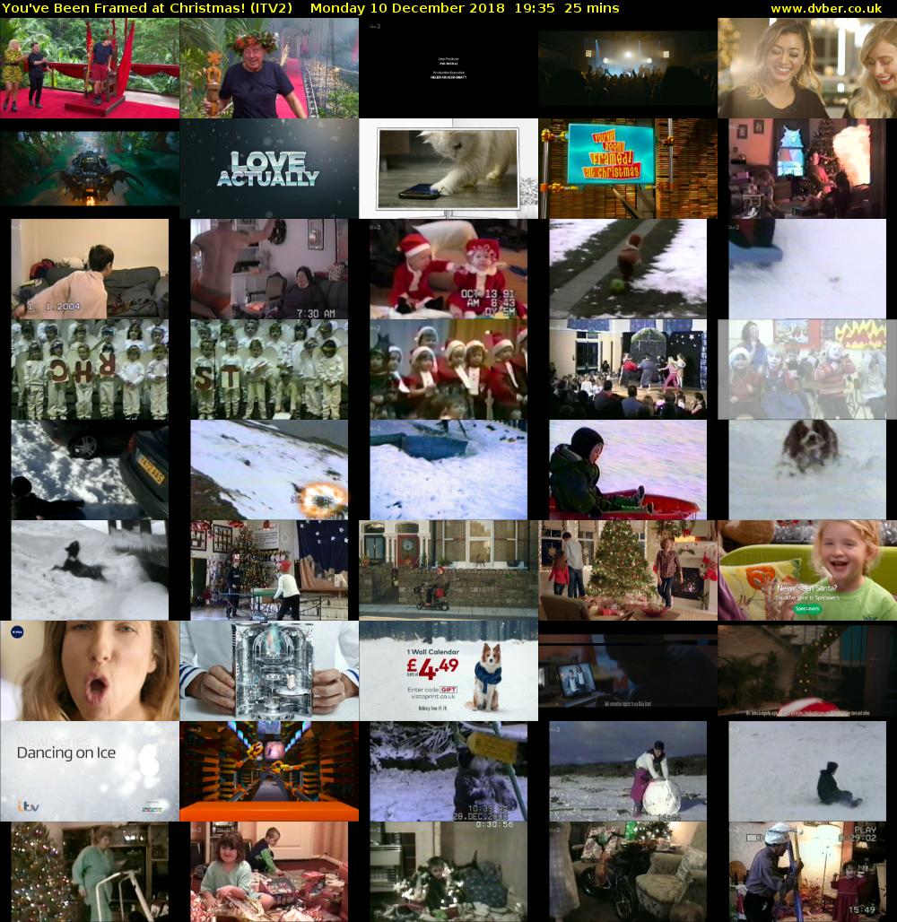 You've Been Framed at Christmas! (ITV2) Monday 10 December 2018 19:35 - 20:00