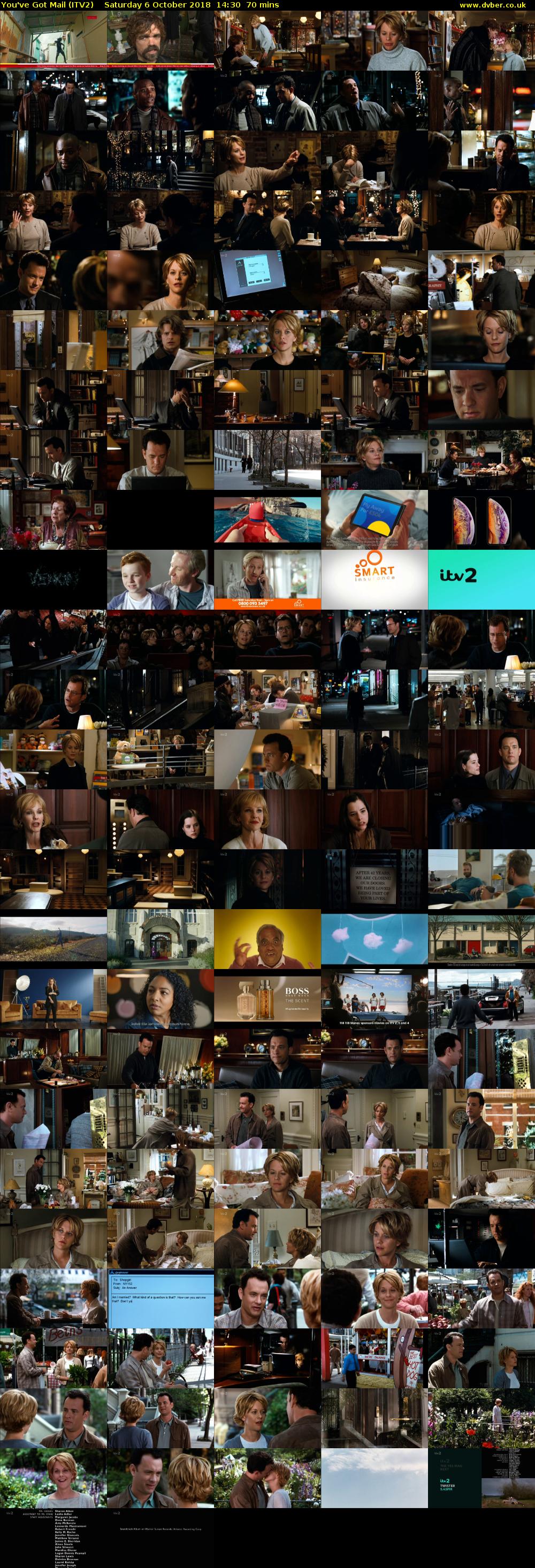 You've Got Mail (ITV2) Saturday 6 October 2018 14:30 - 15:40