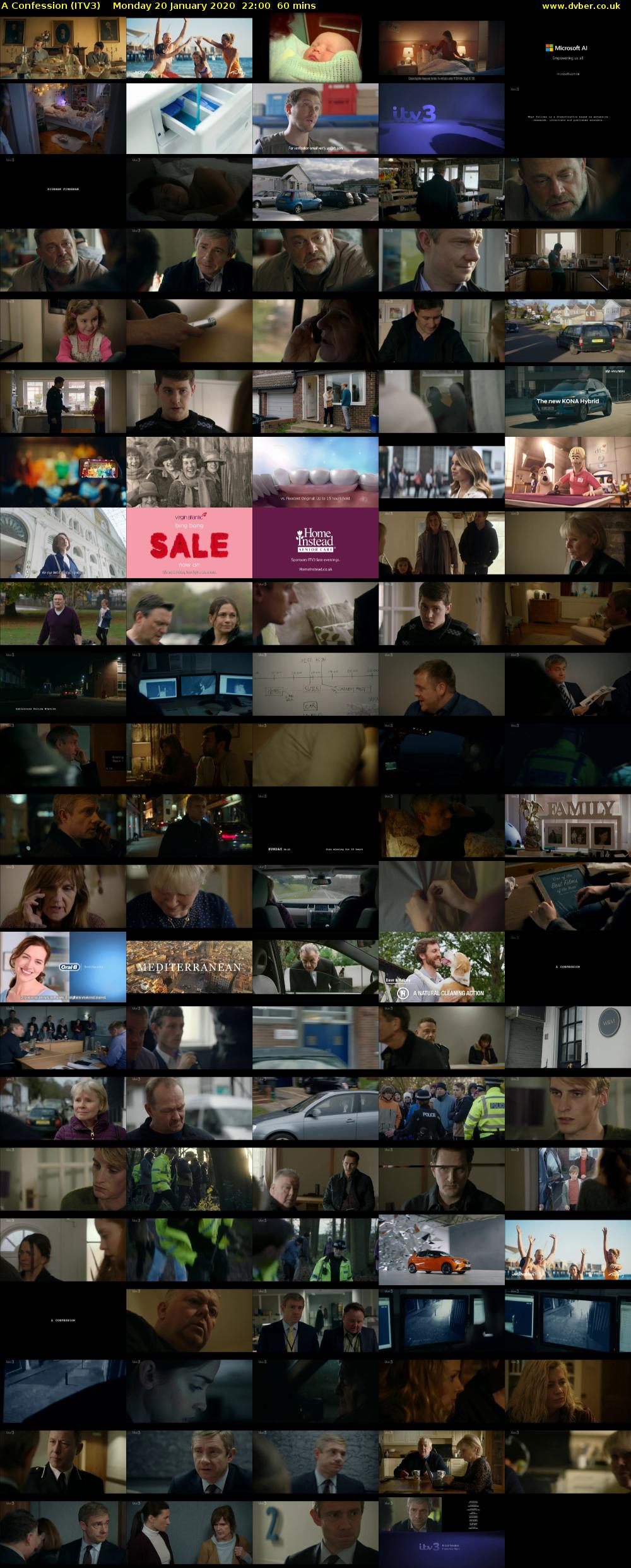 A Confession (ITV3) Monday 20 January 2020 22:00 - 23:00