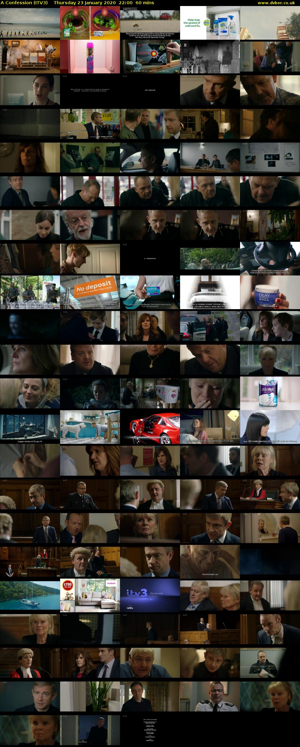 A Confession (ITV3) Thursday 23 January 2020 22:00 - 23:00