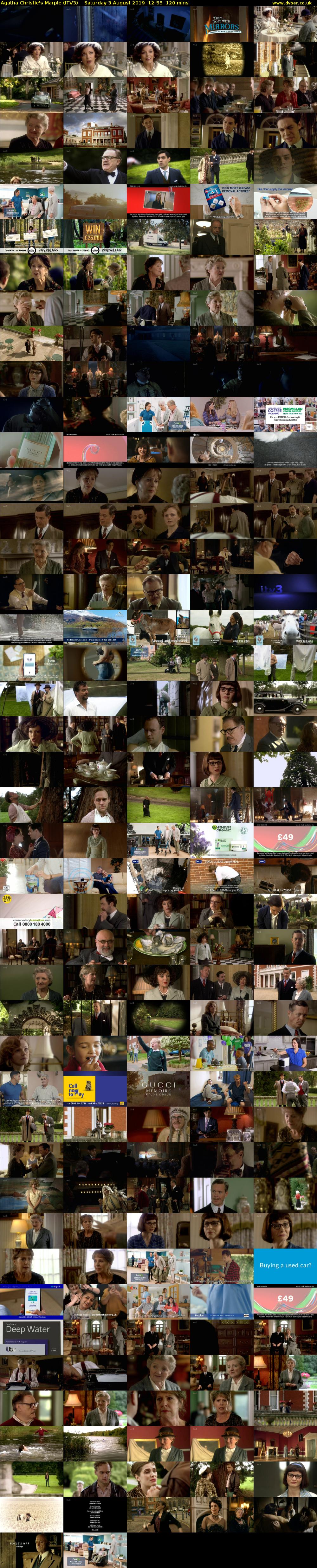 Agatha Christie's Marple (ITV3) Saturday 3 August 2019 12:55 - 14:55