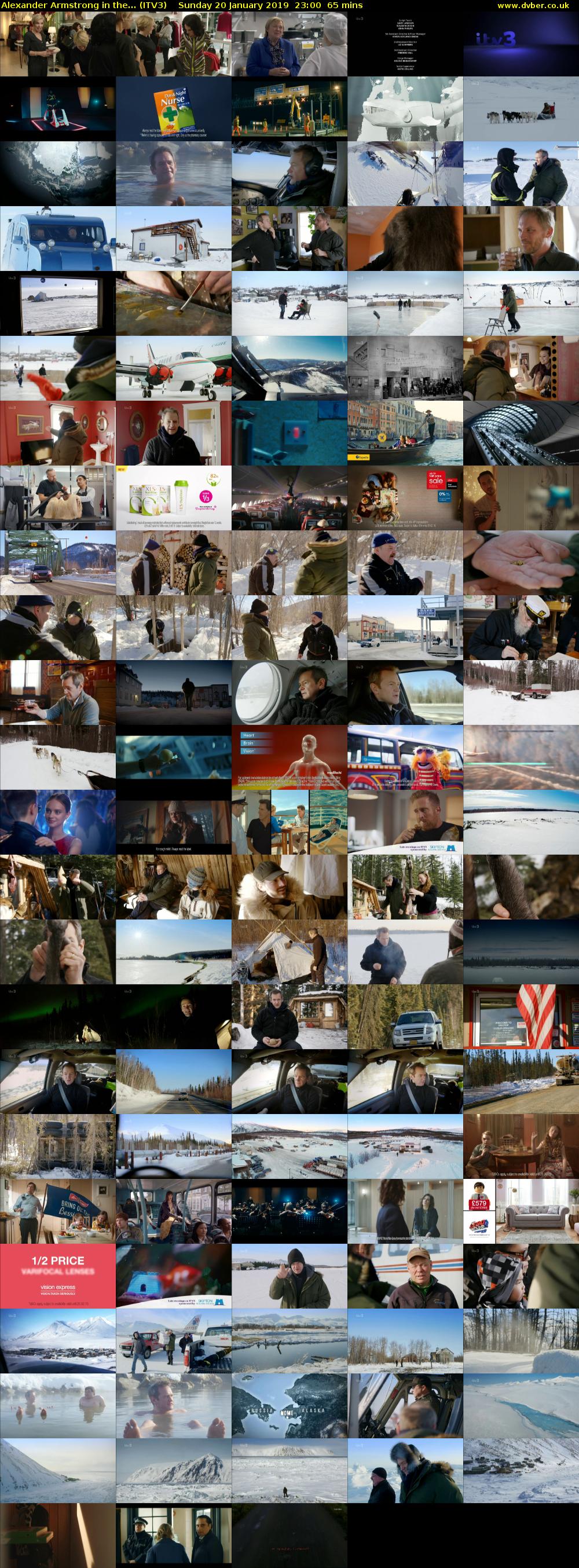 Alexander Armstrong in the... (ITV3) Sunday 20 January 2019 23:00 - 00:05