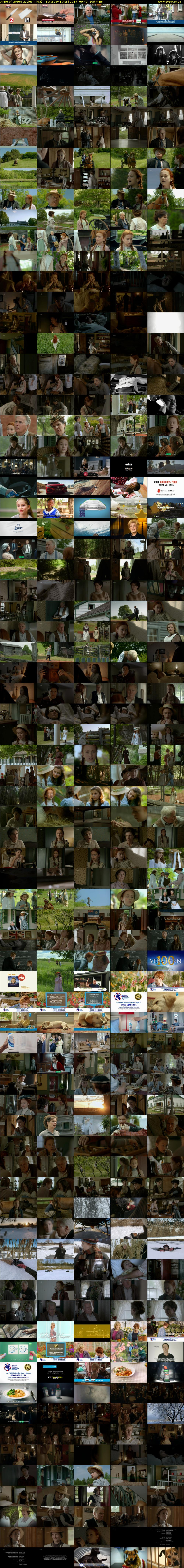 Anne of Green Gables (ITV3) Saturday 1 April 2017 09:40 - 11:25