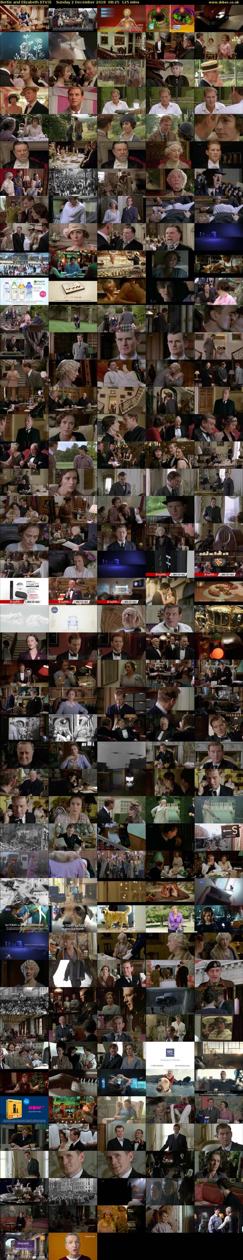 Bertie and Elizabeth (ITV3) Sunday 2 December 2018 08:25 - 10:30