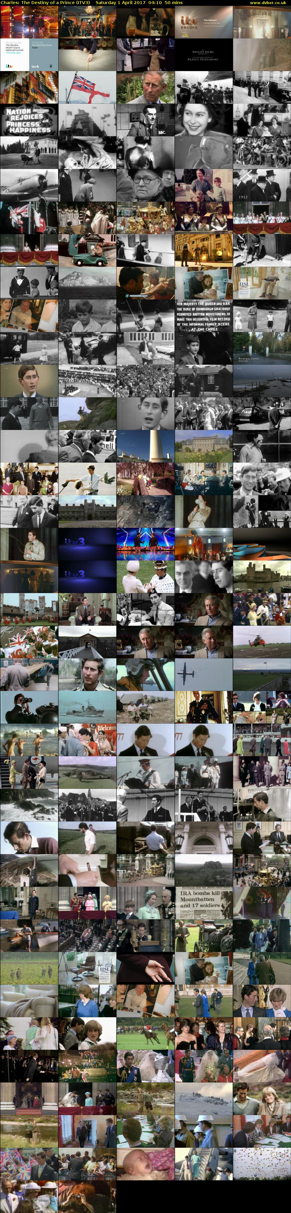 Charles: The Destiny of a Prince (ITV3) Saturday 1 April 2017 04:10 - 05:00