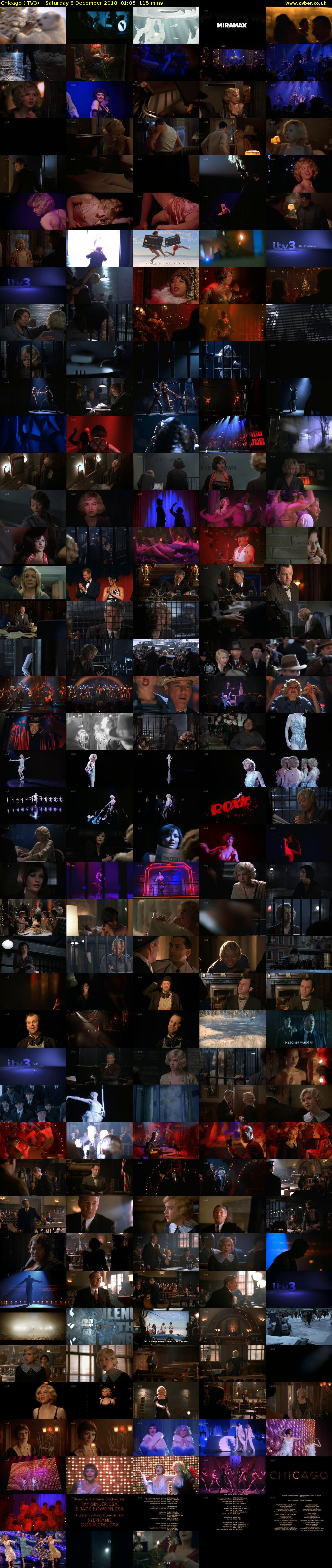 Chicago (ITV3) Saturday 8 December 2018 01:05 - 03:00