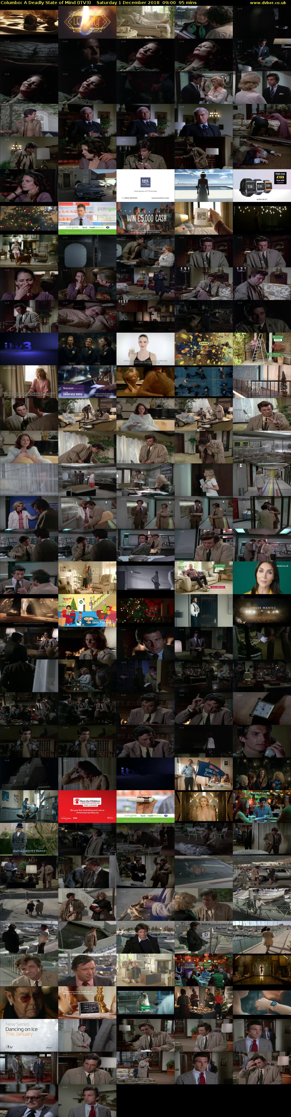 Columbo: A Deadly State of Mind (ITV3) Saturday 1 December 2018 09:00 - 10:35