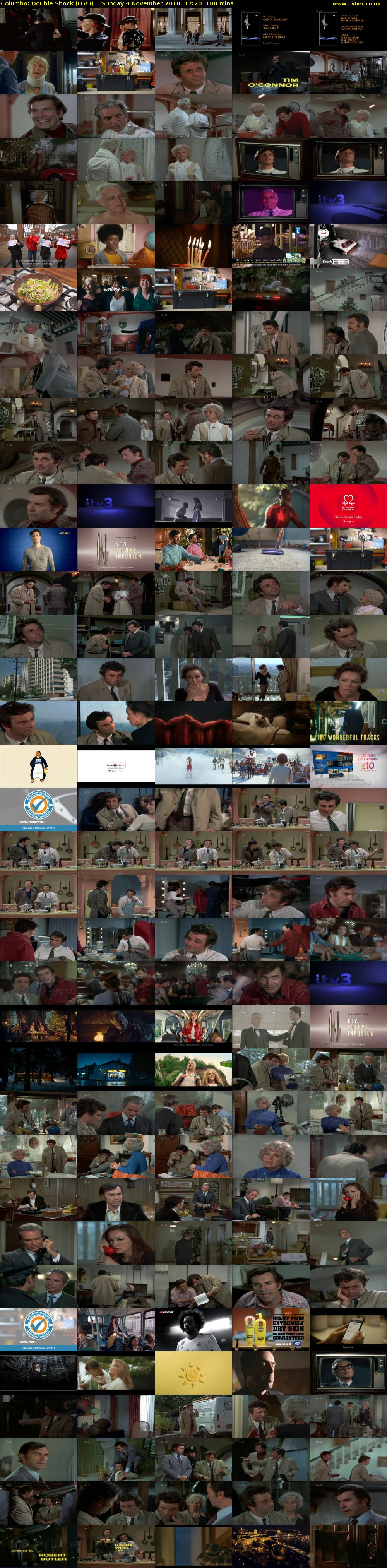 Columbo: Double Shock (ITV3) Sunday 4 November 2018 17:20 - 19:00