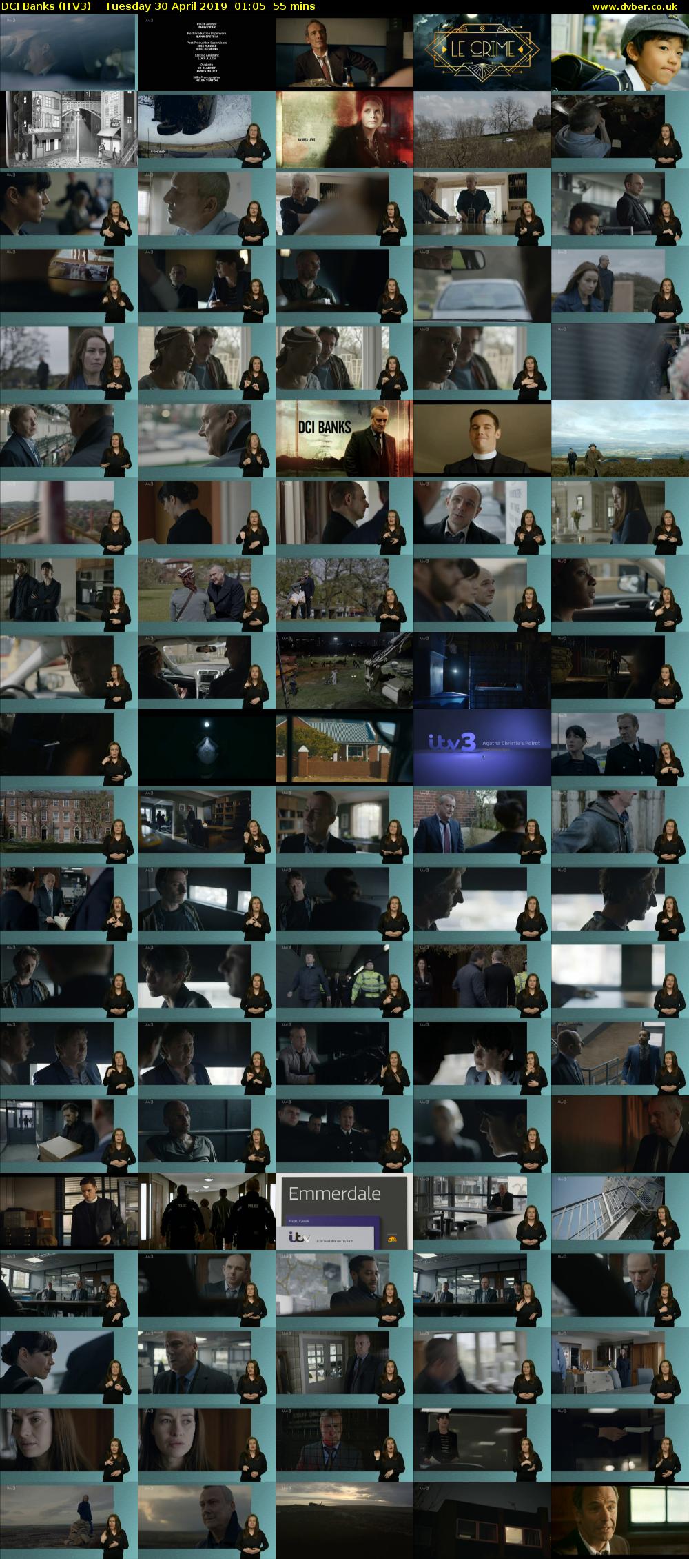 DCI Banks (ITV3) Tuesday 30 April 2019 01:05 - 02:00