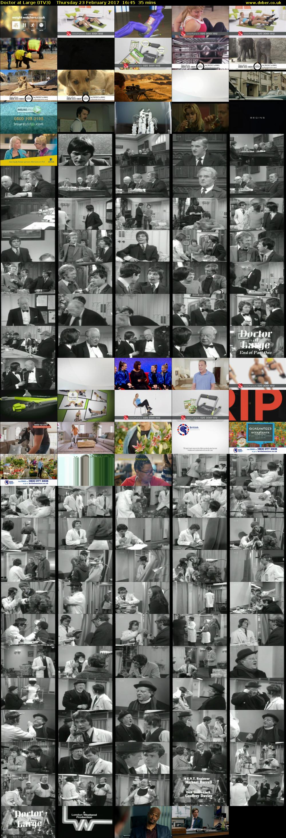 Doctor at Large (ITV3) Thursday 23 February 2017 16:45 - 17:20