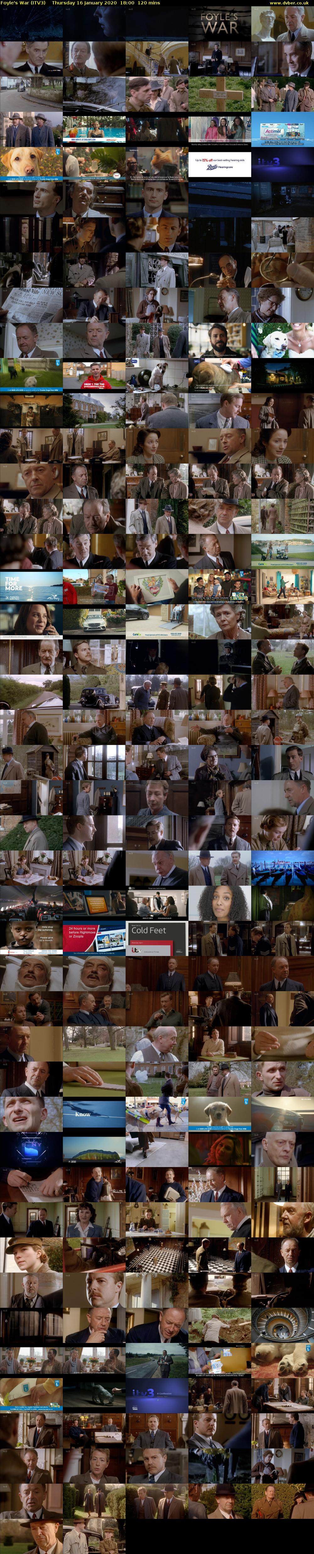 Foyle's War (ITV3) Thursday 16 January 2020 18:00 - 20:00