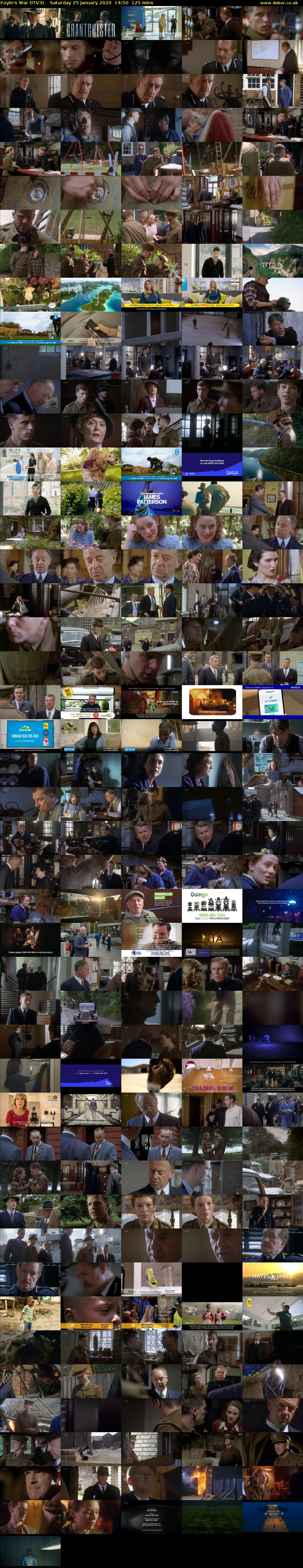Foyle's War (ITV3) Saturday 25 January 2020 14:50 - 16:55