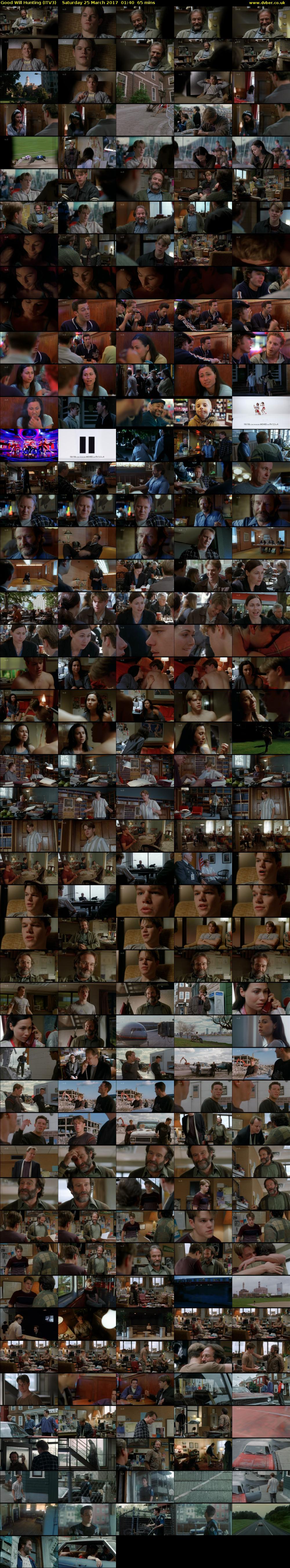 Good Will Hunting (ITV3) Saturday 25 March 2017 01:40 - 02:45