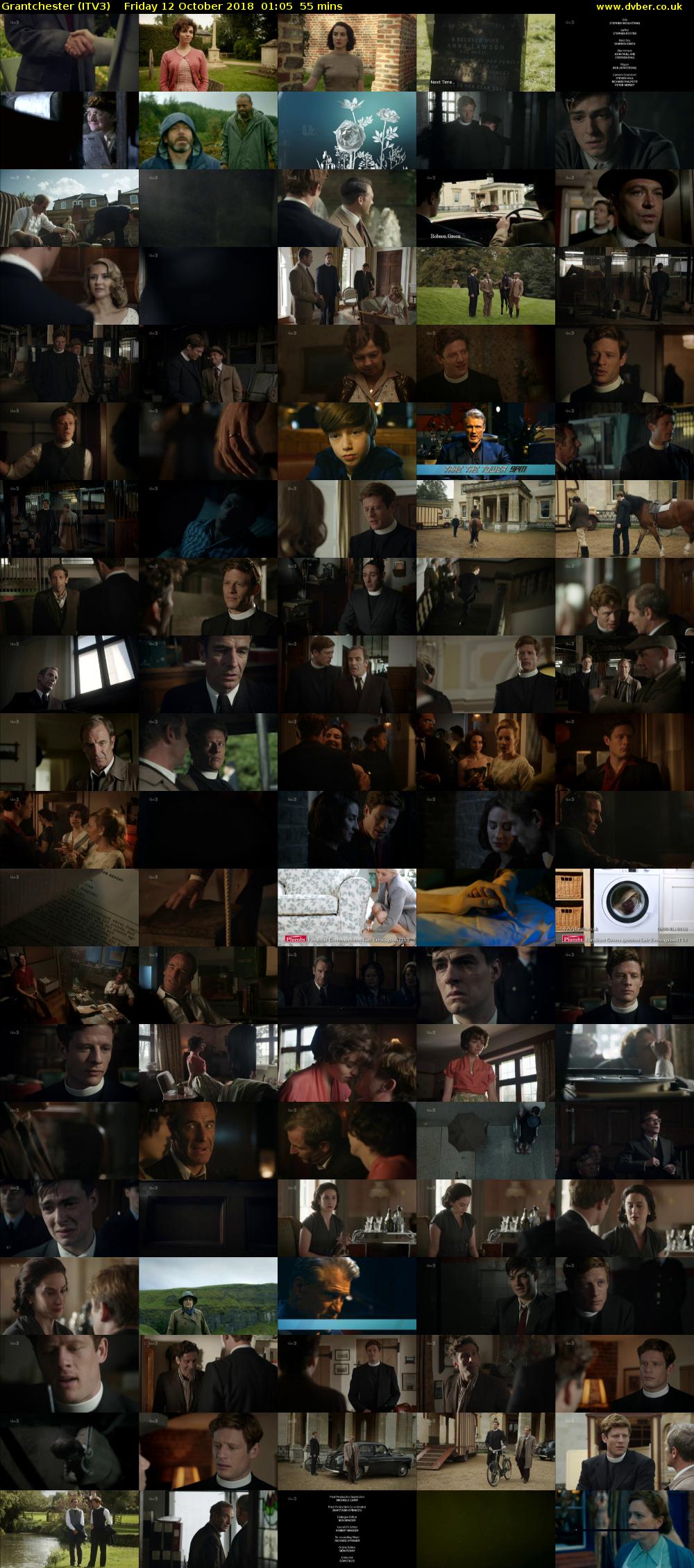 Grantchester (ITV3) Friday 12 October 2018 01:05 - 02:00