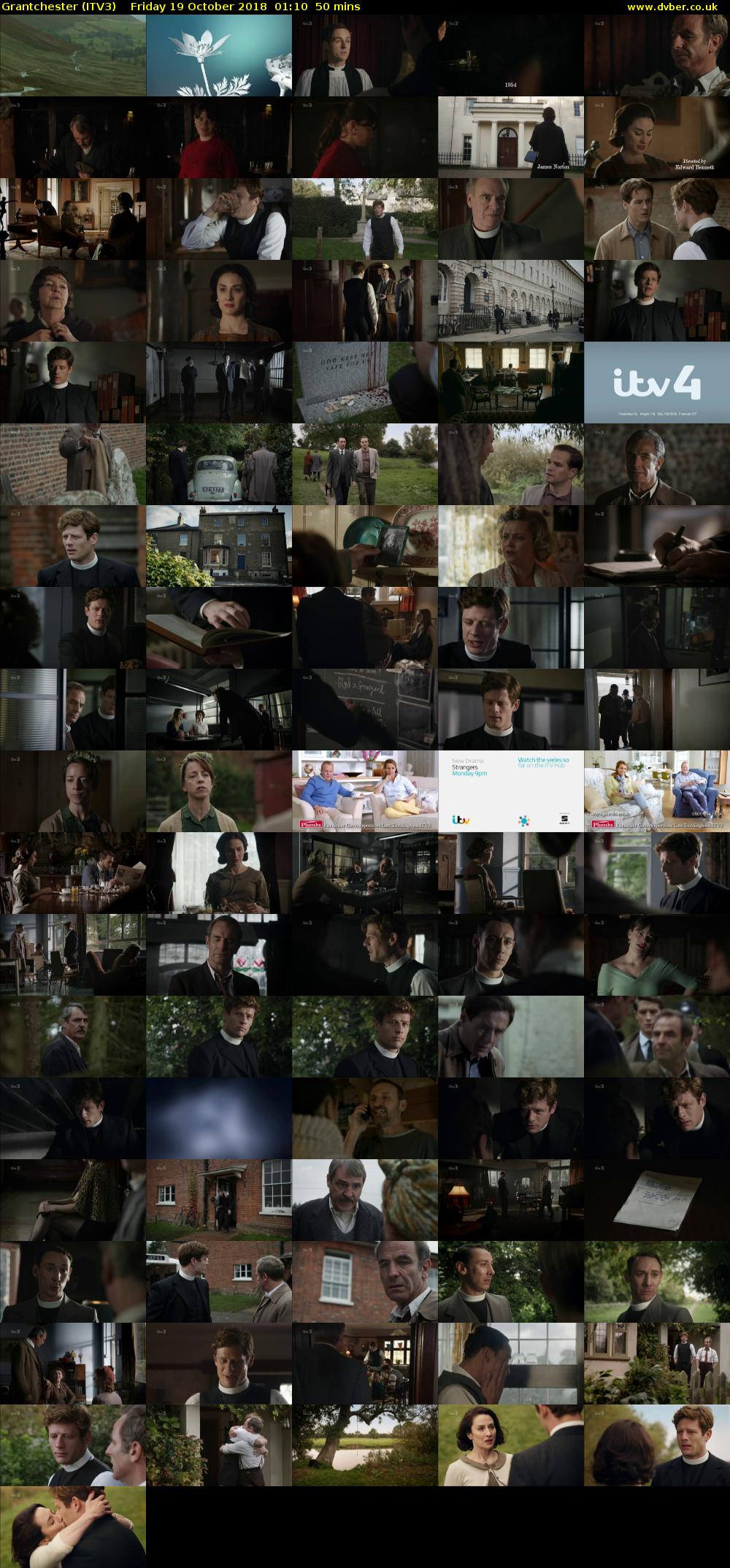 Grantchester (ITV3) Friday 19 October 2018 01:10 - 02:00