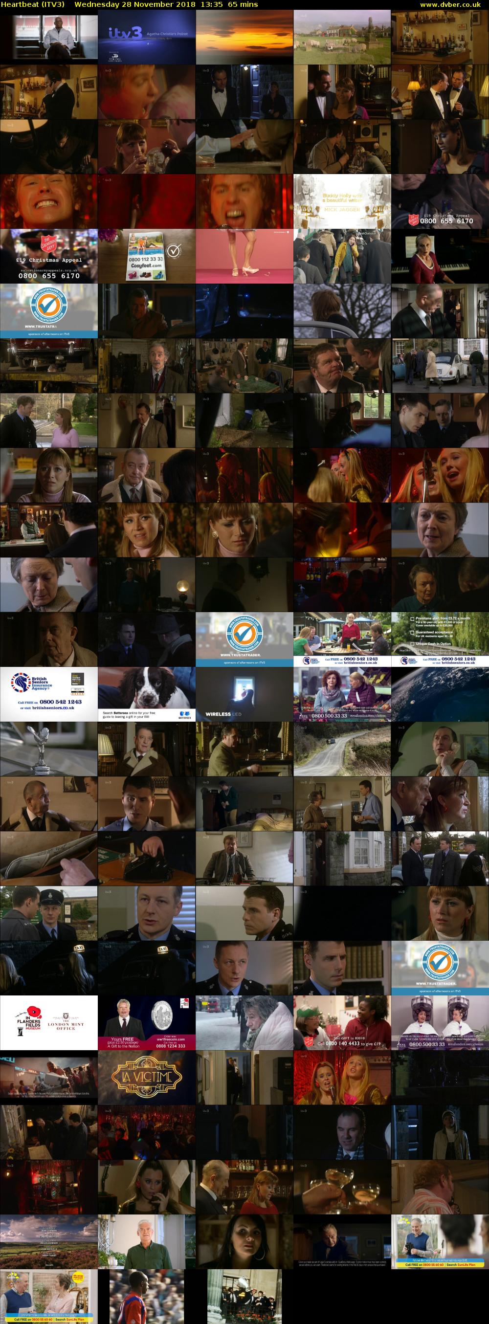 Heartbeat (ITV3) Wednesday 28 November 2018 13:35 - 14:40
