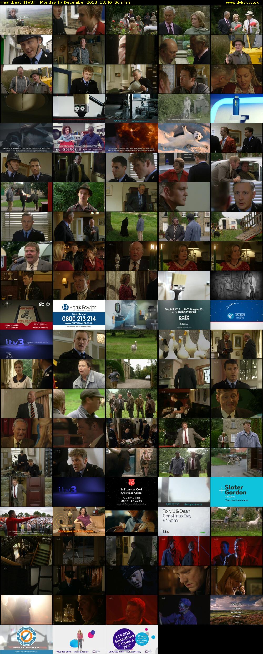 Heartbeat (ITV3) Monday 17 December 2018 13:40 - 14:40