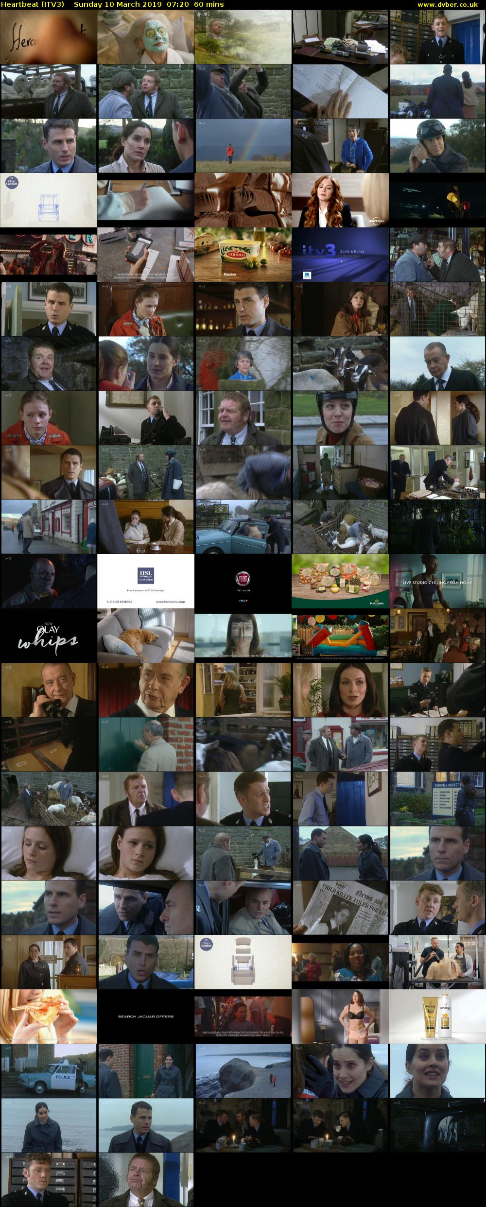 Heartbeat (ITV3) Sunday 10 March 2019 07:20 - 08:20