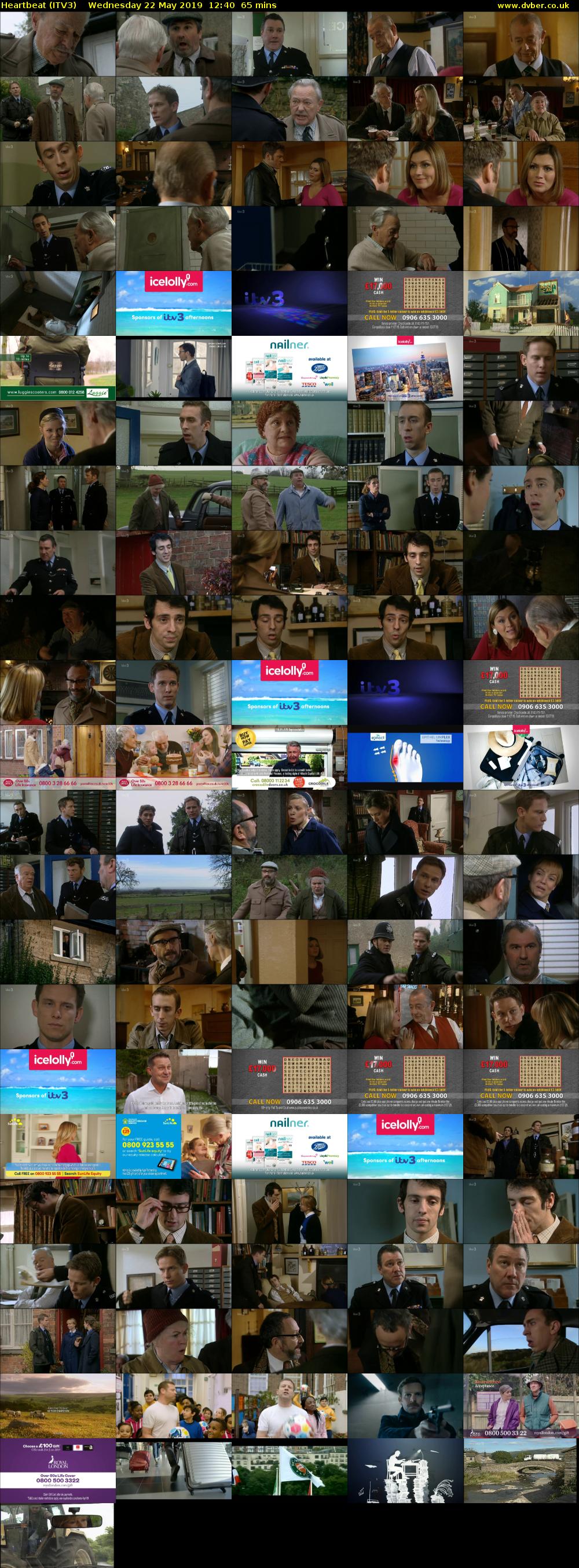 Heartbeat (ITV3) Wednesday 22 May 2019 12:40 - 13:45