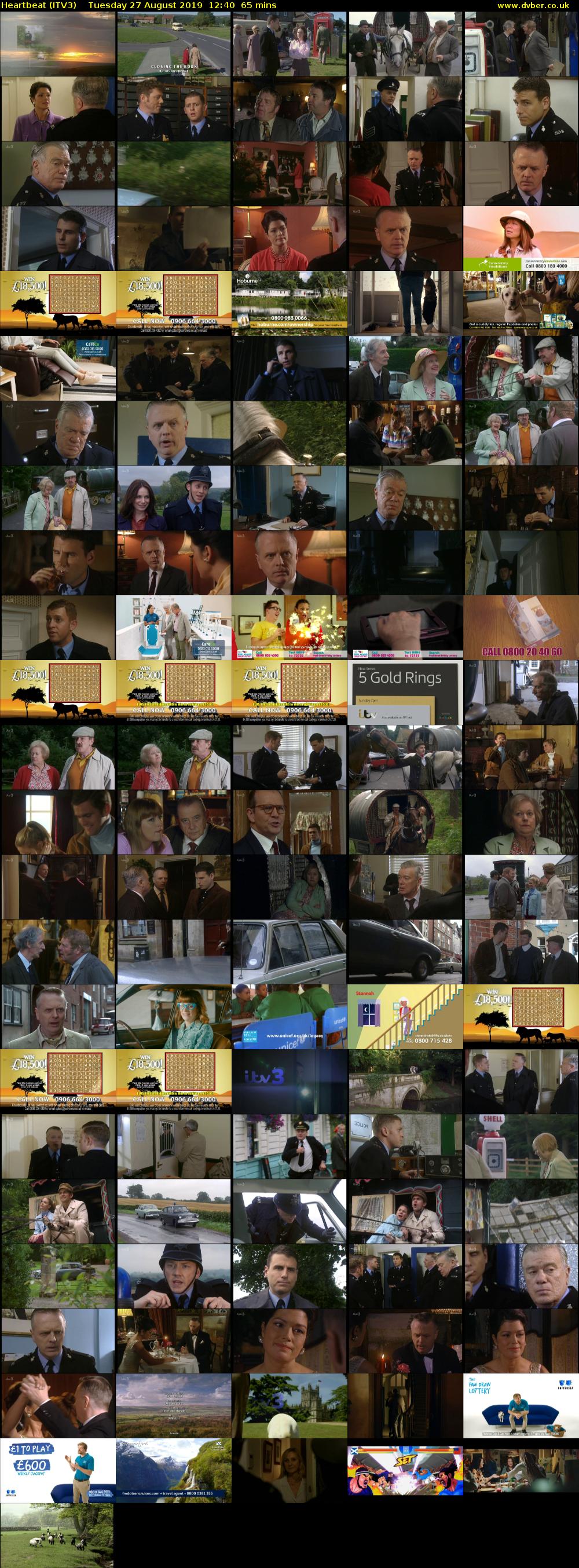 Heartbeat (ITV3) Tuesday 27 August 2019 12:40 - 13:45