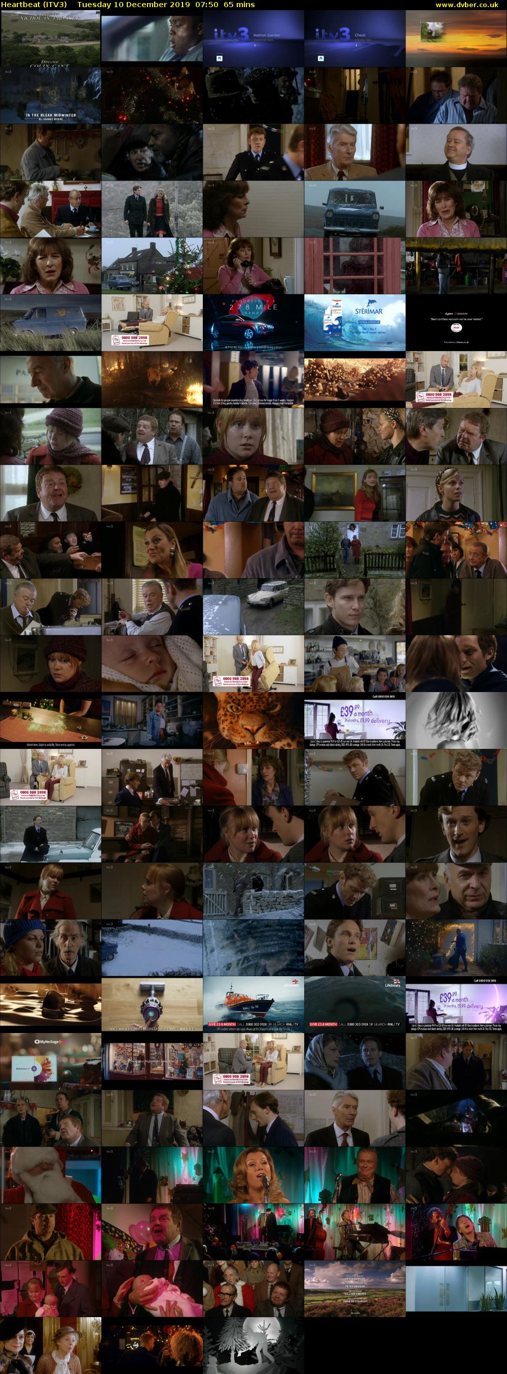 Heartbeat (ITV3) Tuesday 10 December 2019 07:50 - 08:55