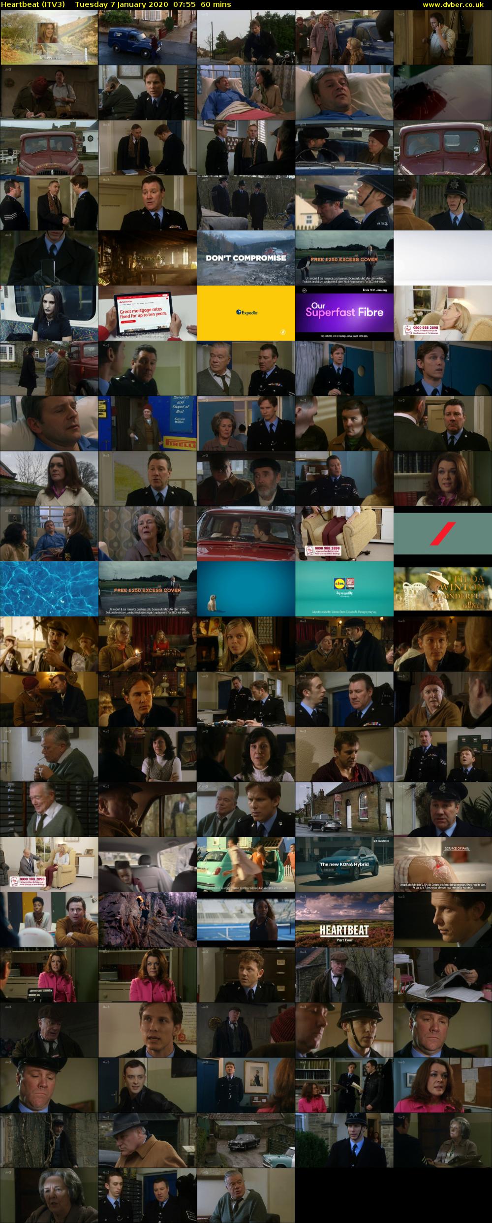 Heartbeat (ITV3) Tuesday 7 January 2020 07:55 - 08:55