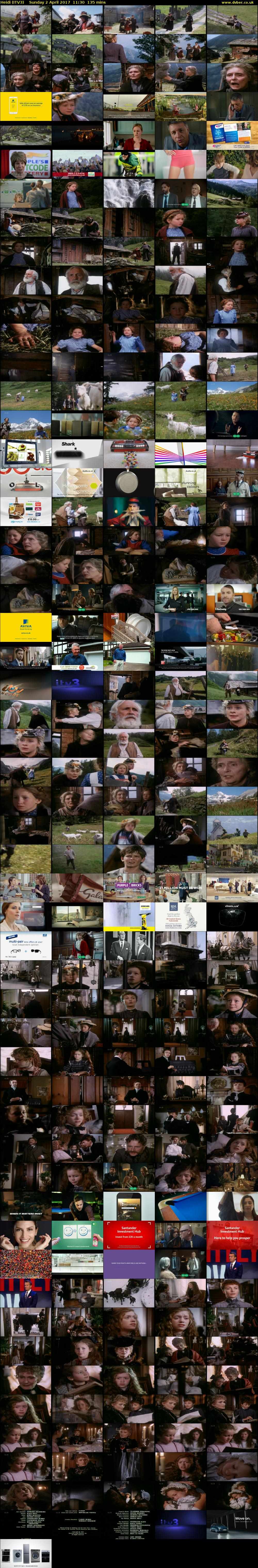 Heidi (ITV3) Sunday 2 April 2017 11:30 - 13:45