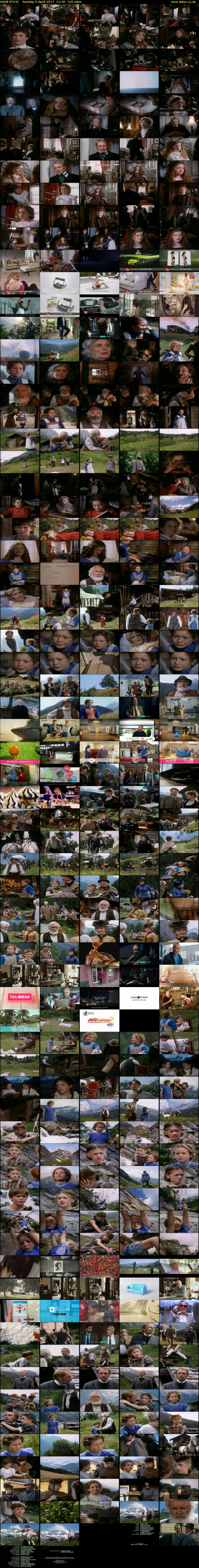 Heidi (ITV3) Sunday 9 April 2017 11:40 - 13:40