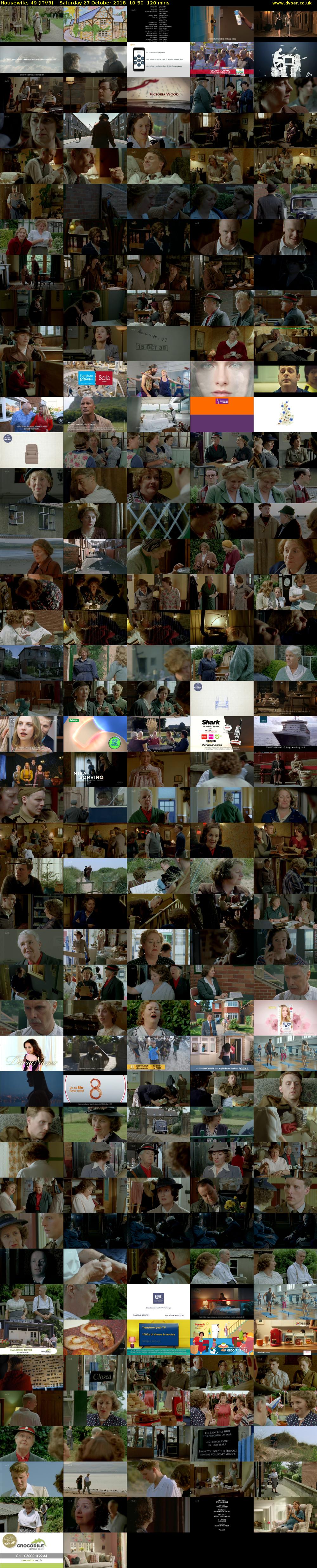 Housewife, 49 (ITV3) Saturday 27 October 2018 10:50 - 12:50