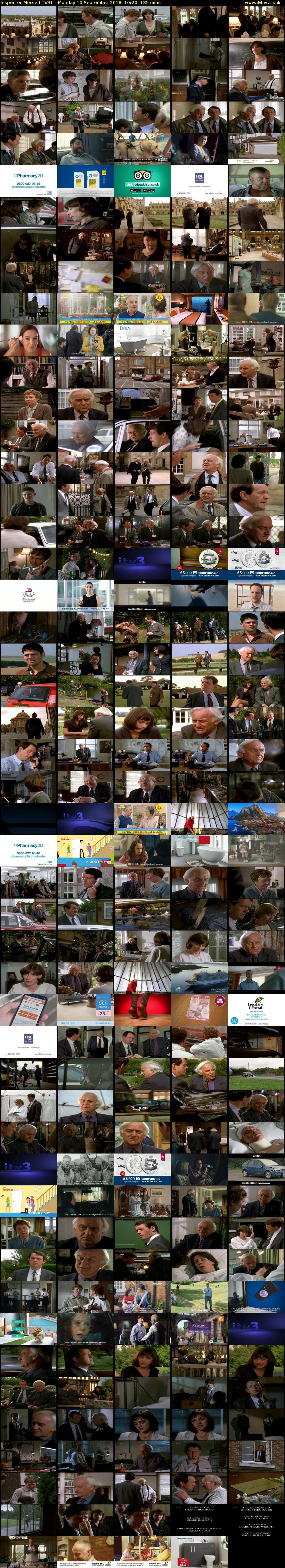 Inspector Morse (ITV3) Monday 10 September 2018 10:20 - 12:35