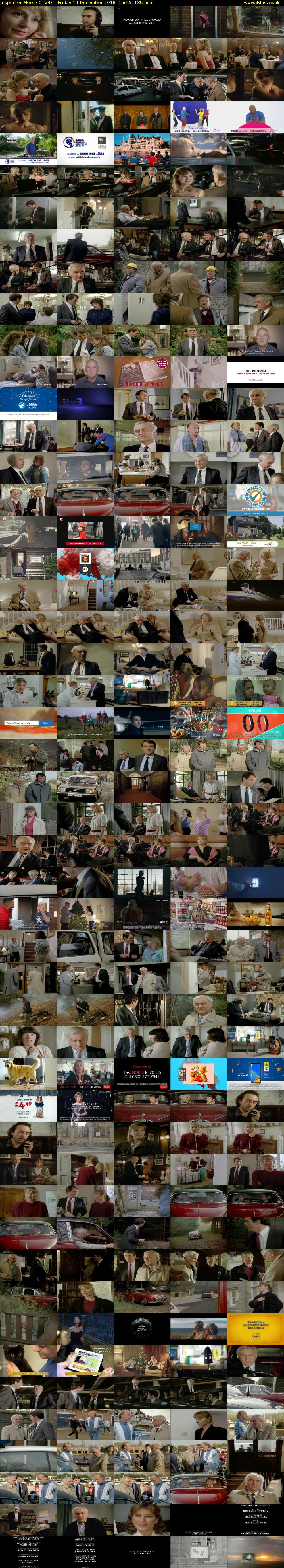 Inspector Morse (ITV3) Friday 14 December 2018 15:45 - 18:00