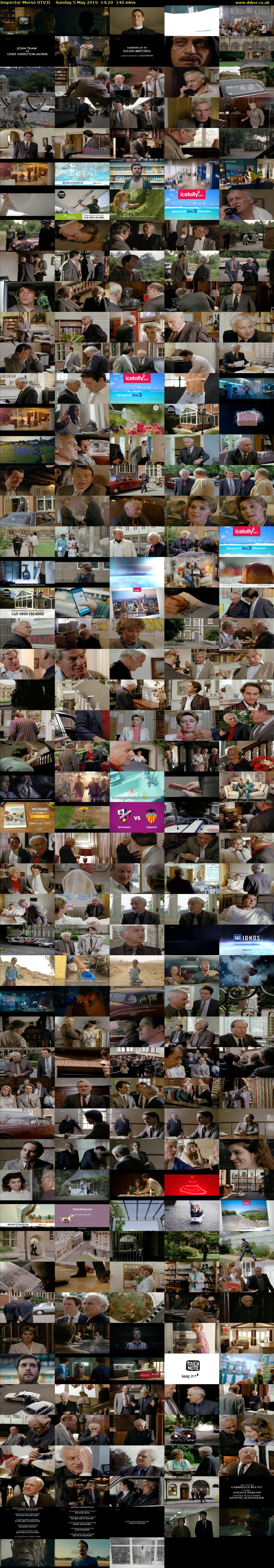Inspector Morse (ITV3) Sunday 5 May 2019 14:20 - 16:40
