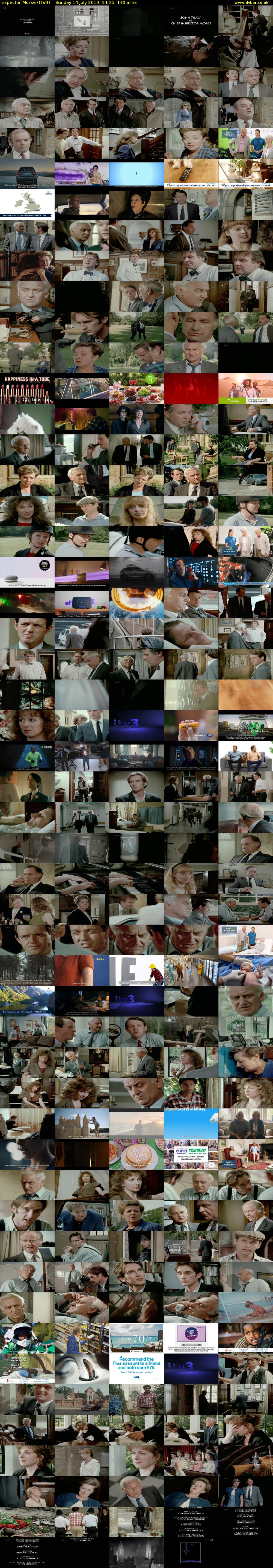 Inspector Morse (ITV3) Sunday 14 July 2019 14:35 - 16:55