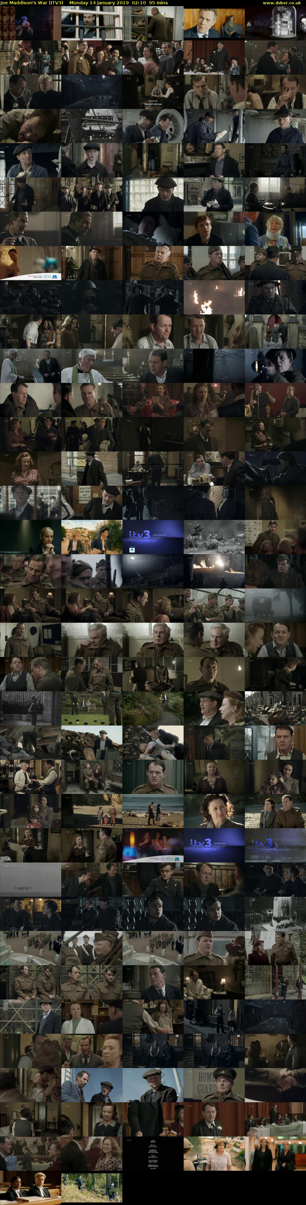 Joe Maddison's War (ITV3) Monday 14 January 2019 02:10 - 03:45