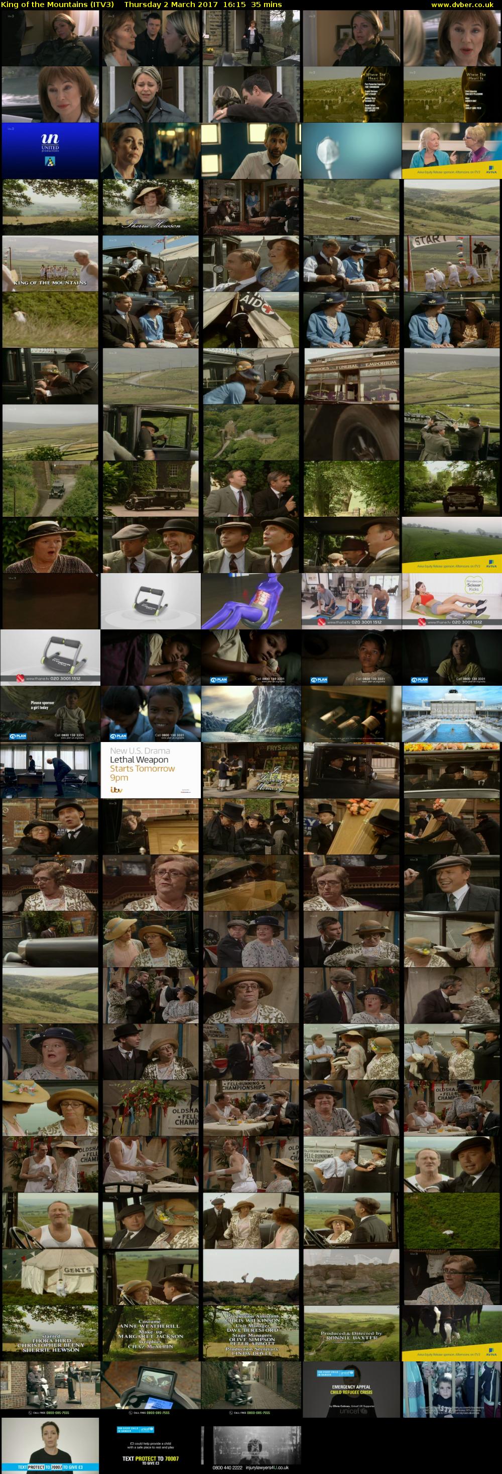 King of the Mountains (ITV3) Thursday 2 March 2017 16:15 - 16:50