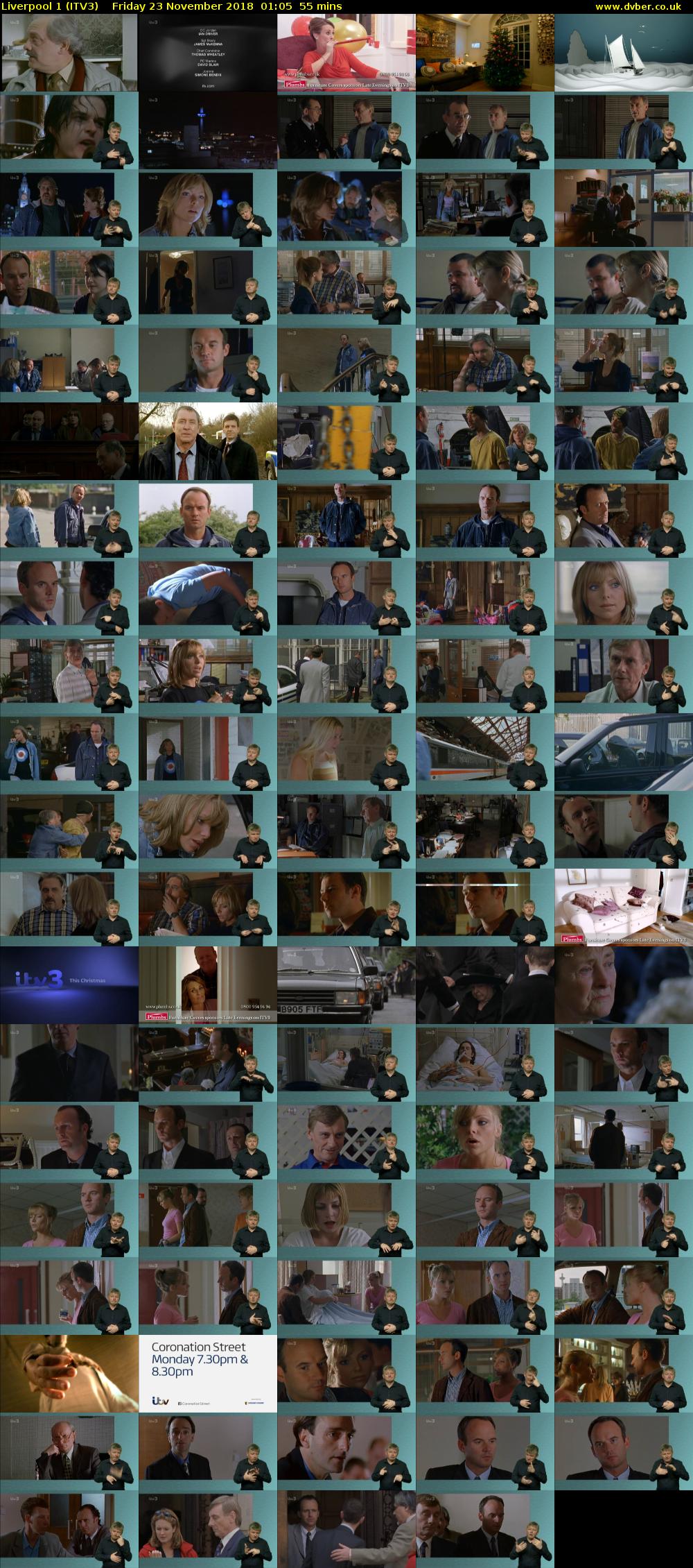 Liverpool 1 (ITV3) Friday 23 November 2018 01:05 - 02:00